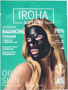Iroha Detox Black Sheet Mask - 1 PCS produkt bild