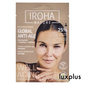 IROHA Nature Anti-Age Niacinamide Eye Patches produktbilde