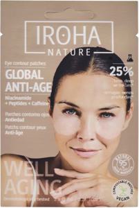 IROHA NATURE Anti-Age Niacinamide Eye Patches produkt bild