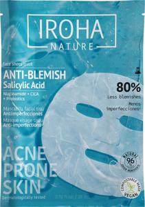 IROHA NATURE Anti-Blemish Salicylic Acid Face Sheet Mask produkt bild