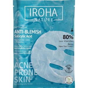 IROHA NATURE Anti-Blemish Salicylic Acid Face Sheet Mask Produktbild