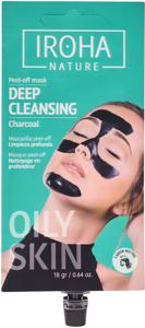 IROHA NATURE Deep Cleansing Charcoal Peel Off Face Mask produkt bild
