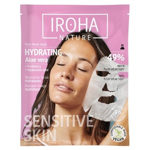 IROHA Hydrating Face Sheet Mask Aloe vera 1 stk produktbillede