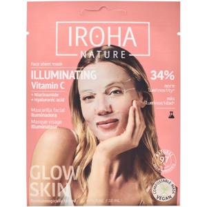 IROHA NATURE Illuminating Vitamin C Face Sheet Mask Produktbild