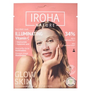 IROHA NATURE Illuminating Vitamin C Face Sheet Mask produktbilde