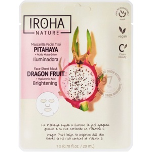 Iroha Nature Mask Dragon Fruit + Hyaluronic Acid 1 Un Produktbild
