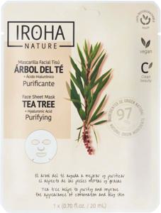 IROHA NATURE Purifying Tea Tree Face Sheet Mask produkt bild