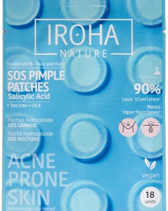 IROHA NATURE SOS Salicylic Acid Pimple Patches Produktbild