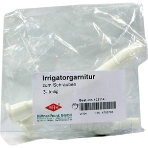 IRRIGATOR GARNITUR 3teilig zum Schrauben Produktbild