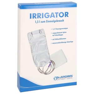IRRIGATOR KOMPLETT 1,5 l z.Einmalgebra.m.Unterlag. Produktbild