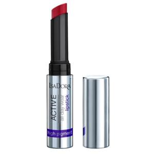 IsaDora Active All Day Wear Lipstick Active Red 1,6 g produkt bild