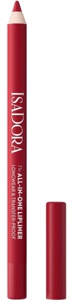 IsaDora All-in-One Lipliner 12 True Red produktbilde