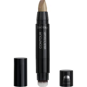 IsaDora Contour Stick'n Brush Beige Neutral 4,2 g produkt bild