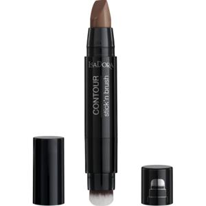 IsaDora Contour Stick'n Brush Warm Mocha 4,2 g produkt bild