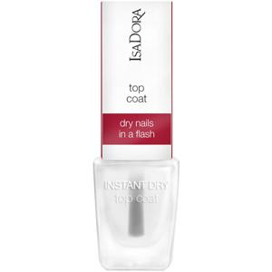 IsaDora Instant Dry Quick-Drying Top Coat Clear 6 ml produkt bild