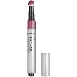 IsaDora Liquid Blend Soft Matt Lip Color Deep Plum produktbillede