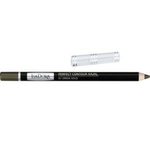 IsaDora Perfect Contour Kajal 97 Green Gold 1 g produkt bild