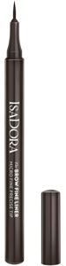 IsaDora The Brow Fine Liner, Micro fine Precise Tip 02 Dark Brown produktbilde