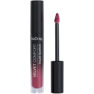 IsaDora Velvet Comfort Liquid Lipstick Berry Blush 4 ml produkt bild