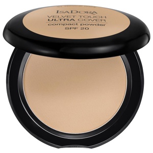 IsaDora Velvet Touch Ultra Cover Compact Powder SPF20 Warm Sand 7.5 g produkt bild