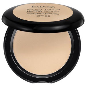 IsaDora Velvet Touch Ultra Cover Compact Powder SPF20 Neutral Ivory 7.5 g produkt bild