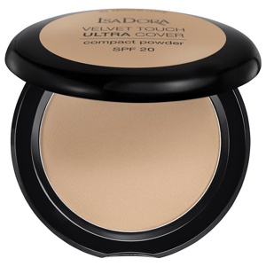 IsaDora Velvet Touch Ultra Cover Compact Powder SPF20 Neutral Beige 7.5 g produkt bild