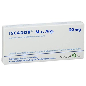 Iscador M c.Arg 20 mg Injektionslösung Produktbild