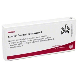 WALA Iscucin Crataegi Potenzreihe I Ampullen 10X1 ml Ampullen Produktbild