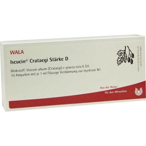Iscucin Crataegi Stärke D Ampullen, 10X1 ml Ampullen Produktbild