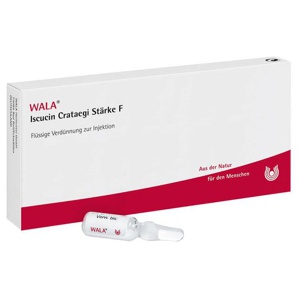 ISCUCIN crataegi Stärke F Ampullen Produktbild