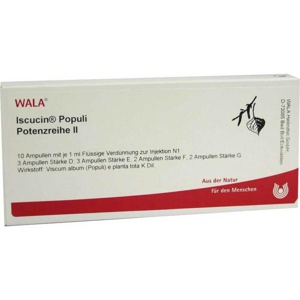 ISCUCIN populi Potenzreihe II Ampullen Produktbild