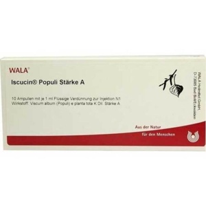 ISCUCIN populi Stärke A Ampullen Produktbild