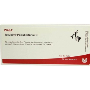 ISCUCIN populi Stärke C Ampullen Produktbild