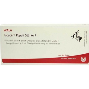 ISCUCIN populi Stärke F Ampullen Produktbild