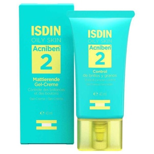 ISDIN Acniben oily Skin mattierende Gel-Creme, 40 ml Creme Produktbild