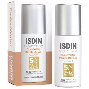 ISDIN Fotoprotector FusionWater MAGIC Repair Color LSF 50 50 ml Creme Produktbild