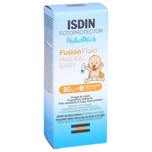 ISDIN Fotoprotector Pediatrics Fusion Fluid MINERAL BABY LSF 50 50 ml Emulsion Produktbild