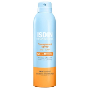 ISDIN Fotoprotector Transparent Spray WET SKIN LSF 50 250 ml Spray Produktbild