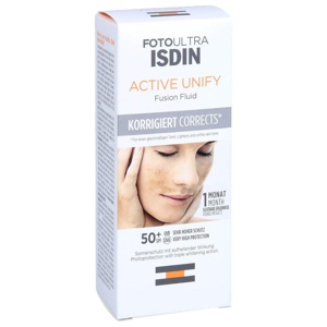 ISDIN FOTOULTRA Active Unify Pigment Sonnencreme 50+ 50 ml Emulsion Produktbild