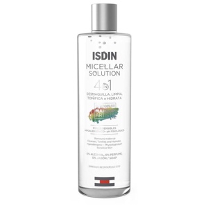 ISDIN Mizellenwasser 4in1 Reinigung 400 ml Flüssigkeit Produktbild