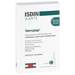 ISDIN WARTS Verrutop 2X0.1 ml Ampullen Produktbild