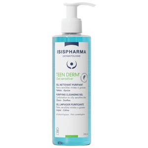 Isispharma Teen Derm Gel Sensitive 250 ml produktbilde