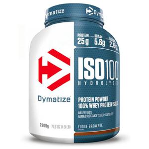 Iso-100 Vassleproteinisolat 2,2 kg - Fudge Brownie produkt bild