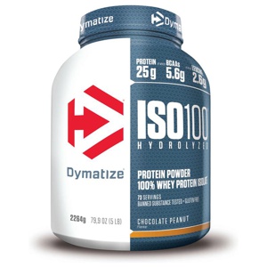 Dymatize Iso-100 Chocolate Peanut 22kg produkt bild