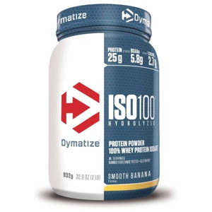 Iso-100 Vassleproteinisolat 932 g - Smooth Banana produkt bild