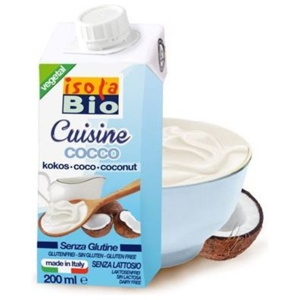 Isola Bio Kokosfløde Ø 200 ml produktbillede