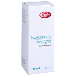 Isopropanol 70% (V/V) Caelo Desinfektionsmittel, 100 ml Lösung Produktbild
