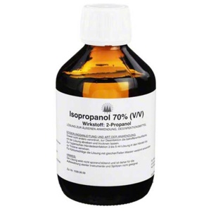 Isopropanol 70% Desinfektionsmittel, 200 ml Lösung Produktbild