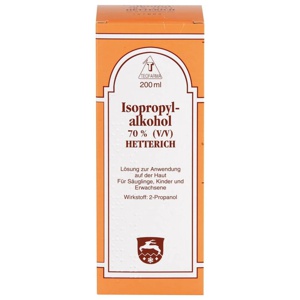 ISOPROPYLALKOHOL 70% V/V Hetterich Produktbild