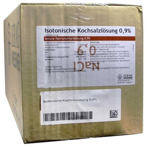 ISOTONISCHE Kochsalzlösung 0,9% Plastik Inf.-Lsg. Produktbild